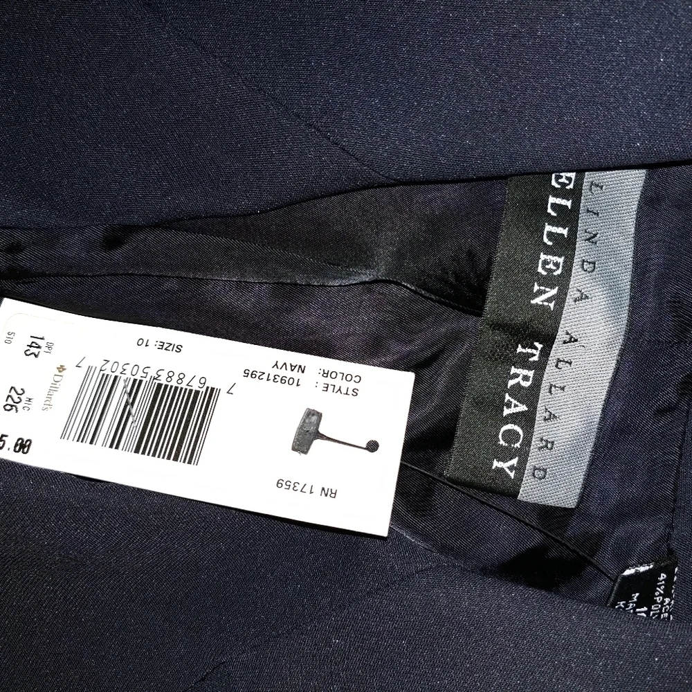 NWT Navy Blue Blazer 10